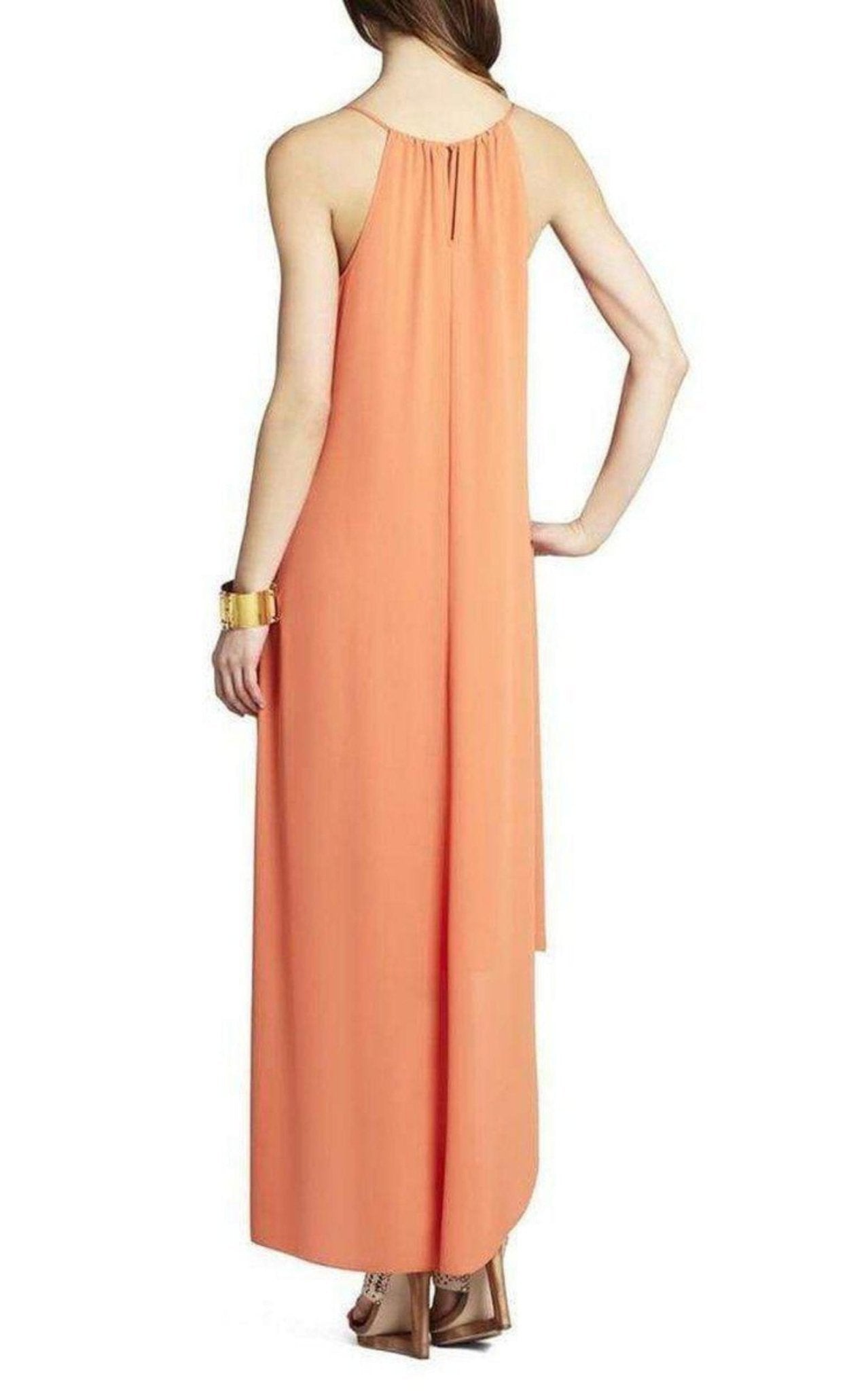 BCBGMAXAZRIA Rory Sleeveless Dress With High - Low Hem - Runway Catalog