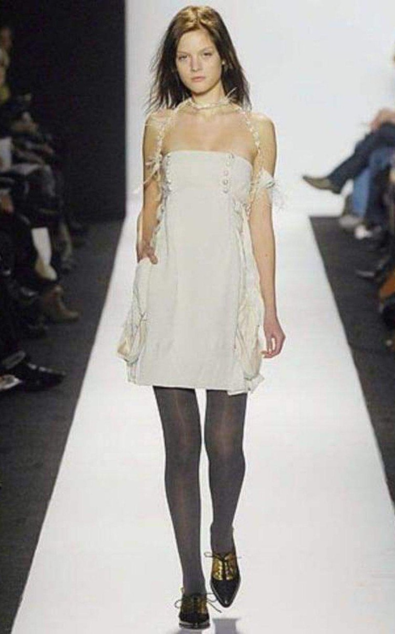BCBGMAXAZRIA Runway Silk Blend Dress - Runway Catalog BCBGMAXAZRIA Runway Silk Blend Dress - Runway Catalog