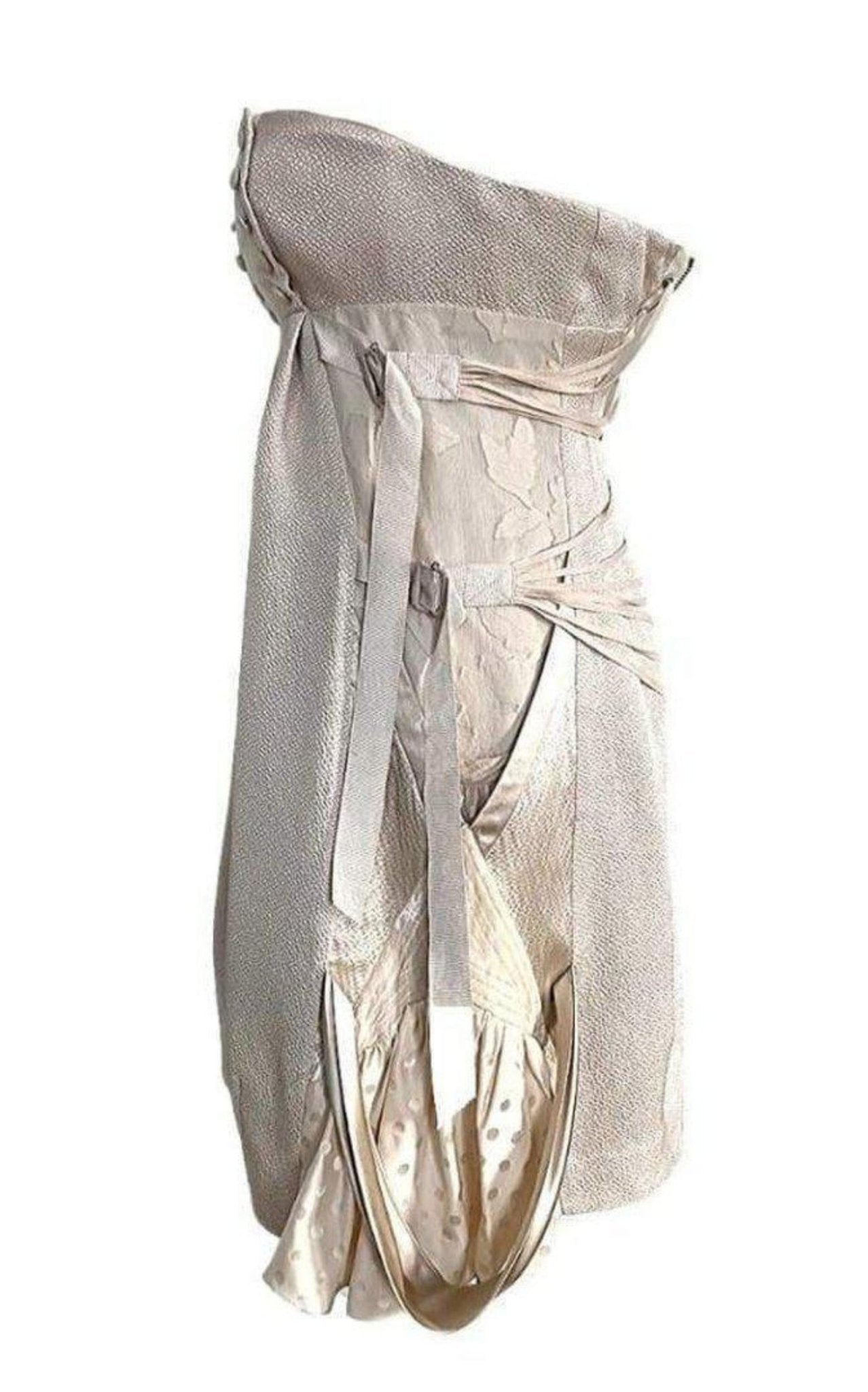 BCBGMAXAZRIA Runway Silk Blend Dress - Runway Catalog