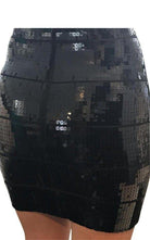 BCBGMAXAZRIA Sequin Pencil Power Skirt - Runway Catalog