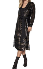 BCBGMAXAZRIA Sequin Wrap Dress - Runway Catalog