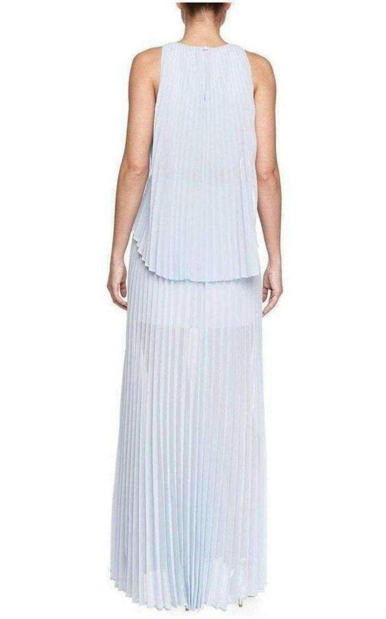 BCBGMAXAZRIA Shaina Sleeveless Pleated Midi Dress - Runway Catalog