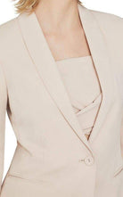 BCBGMAXAZRIA Shawl - Collar Twill Jacket - Runway Catalog