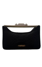 BCBG Max Azria Shell Transparent Frame Clutch