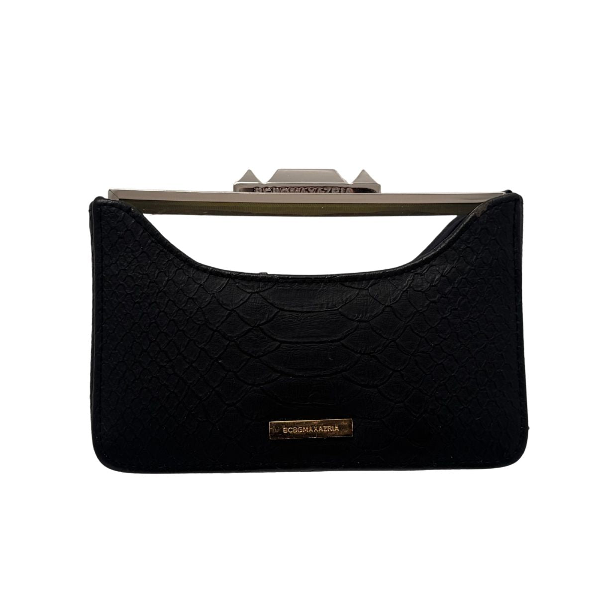 BCBGMAXAZRIA Shell Transparent Frame Clutch - Runway Catalog