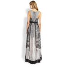 BCBGMAXAZRIA Robe asymétrique sans manches Sienna - Catalogue défilé