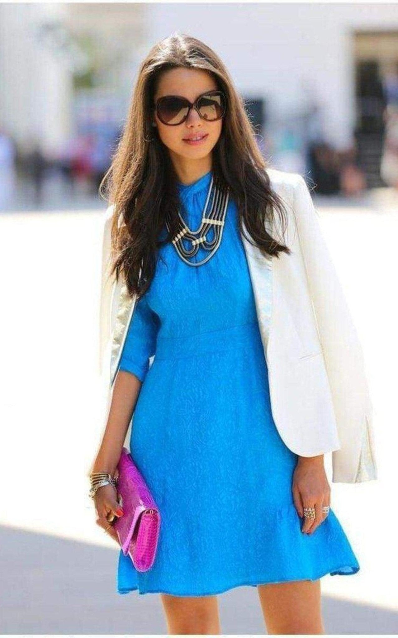 BCBGMAXAZRIA Silberne Statement-Halskette Futura Snake Chain – Runway-Katalog