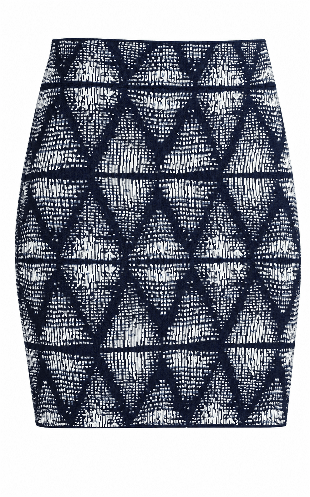 BCBGMAXAZRIA Simone Abstract Tribal Print Skirt - Runway Catalog