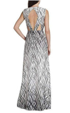 BCBGMAXAZRIA Sleeveless Printed Gown Dress - Runway Catalog