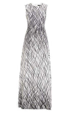 BCBGMAXAZRIA Sleeveless Printed Gown Dress - Runway Catalog