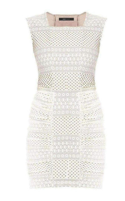 BCBGMAXAZRIA Sleeveless Ruched - Side Dress - Runway Catalog