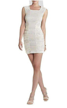 BCBGMAXAZRIA Sleeveless Ruched - Side Dress - Runway Catalog