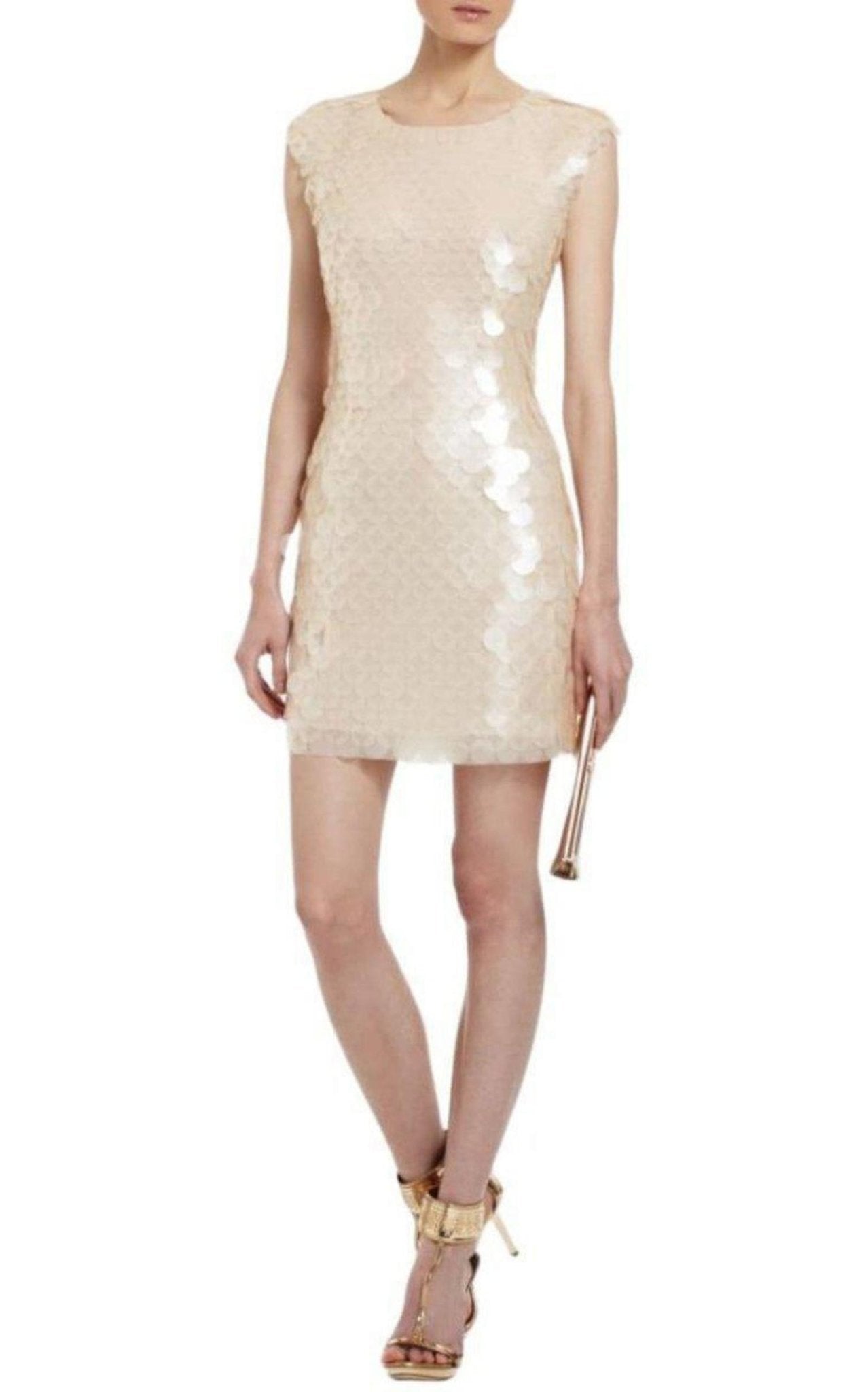 BCBGMAXAZRIA Sonja Paillette Cocktail Dress - Runway Catalog