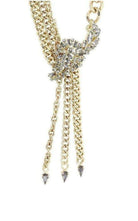 Collier à chaîne avec applications en pierre BCBGMAXAZRIA - Catalogue défilé