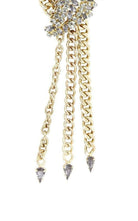 Collier à chaîne avec applications en pierre BCBGMAXAZRIA - Catalogue défilé