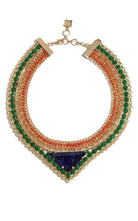 Collier combiné Stone Tribal Malachite BCBGMAXAZRIA - Catalogue Runway