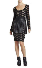 BCBGMAXAZRIA Tanya Long Sleeve Lace Dress - Runway Catalog