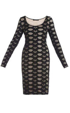 BCBGMAXAZRIA Tanya Long Sleeve Lace Dress - Runway Catalog