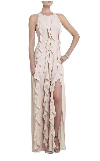 BCBGMAXAZRIA Tess Cascading Ruffle Dress - Runway Catalog