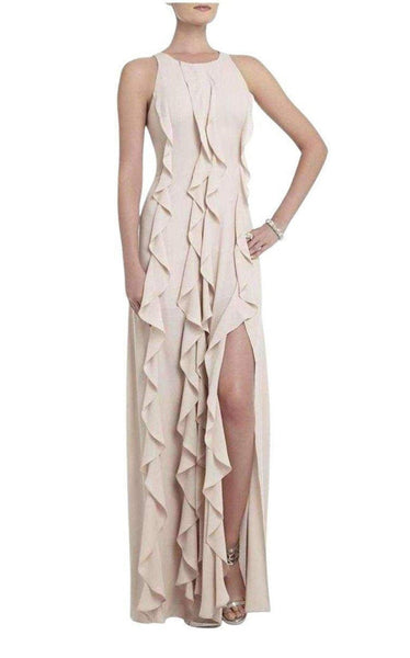 BCBGMAXAZRIA Tess Cascading Ruffle Dress Runway Catalog BCBGMAXAZRIA Tess Cascading Ruffle Dress Runway Catalog