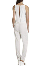 BCBGMAXAZRIA Waylen Sleeveless White Jumpsuit - Runway Catalog