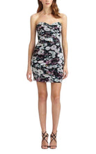 BCBGMAXAZRIA Winnie Strapless Floral Print Dress - Runway Catalog