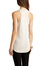 BCBGMAXAZRIA Zebra Sequined Tank Top - Runway Catalog