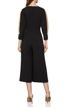 BCBGMAXAZRIA Jumpsuit mit Reißverschluss vorne und weitem Bein – Runway-Katalog