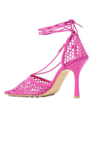 Bottega Veneta Leather Stretch Lace - up Pumps - Runway Catalog