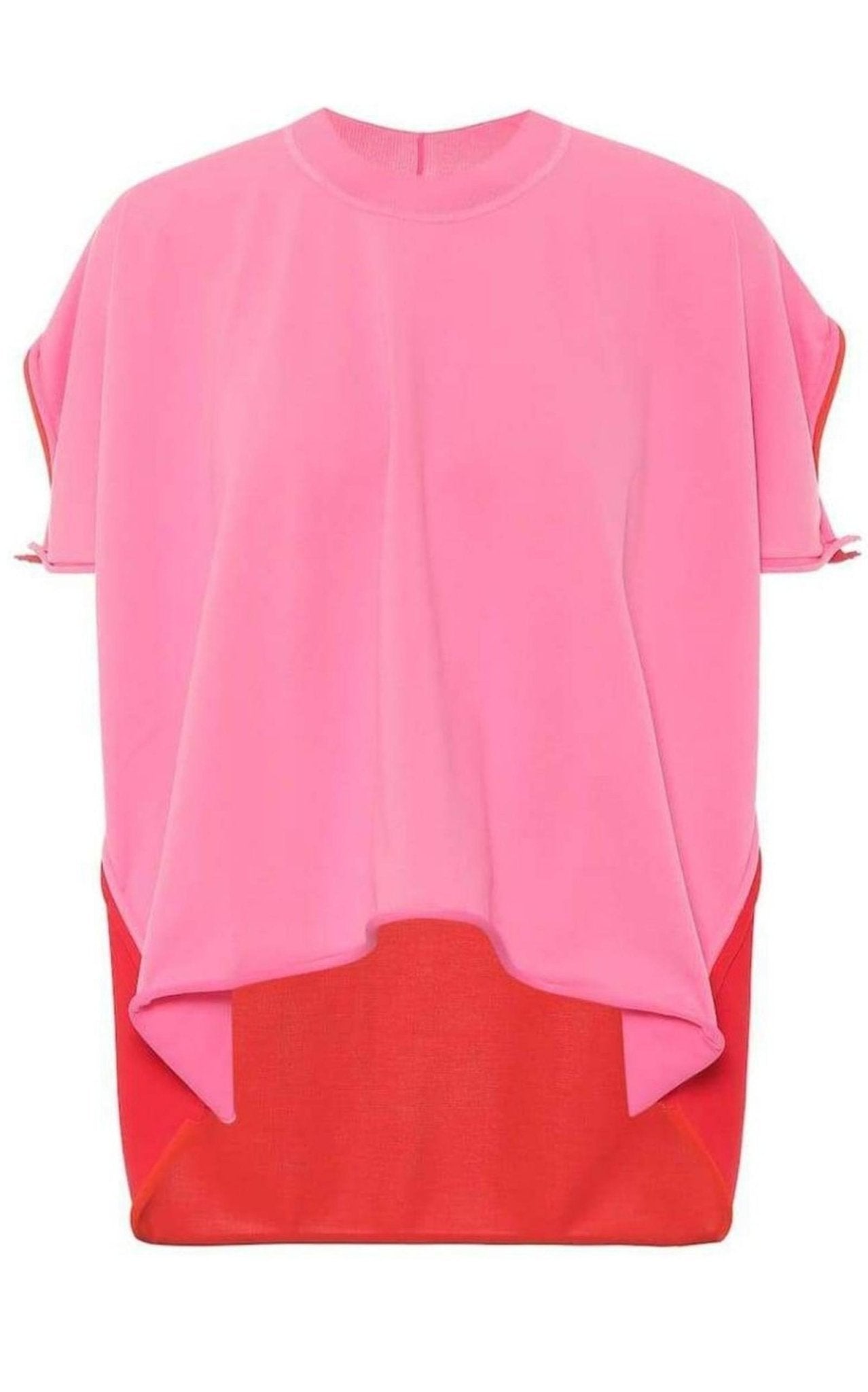 Camiseta de jersey bicolor de Bottega Veneta - Catálogo de pasarela