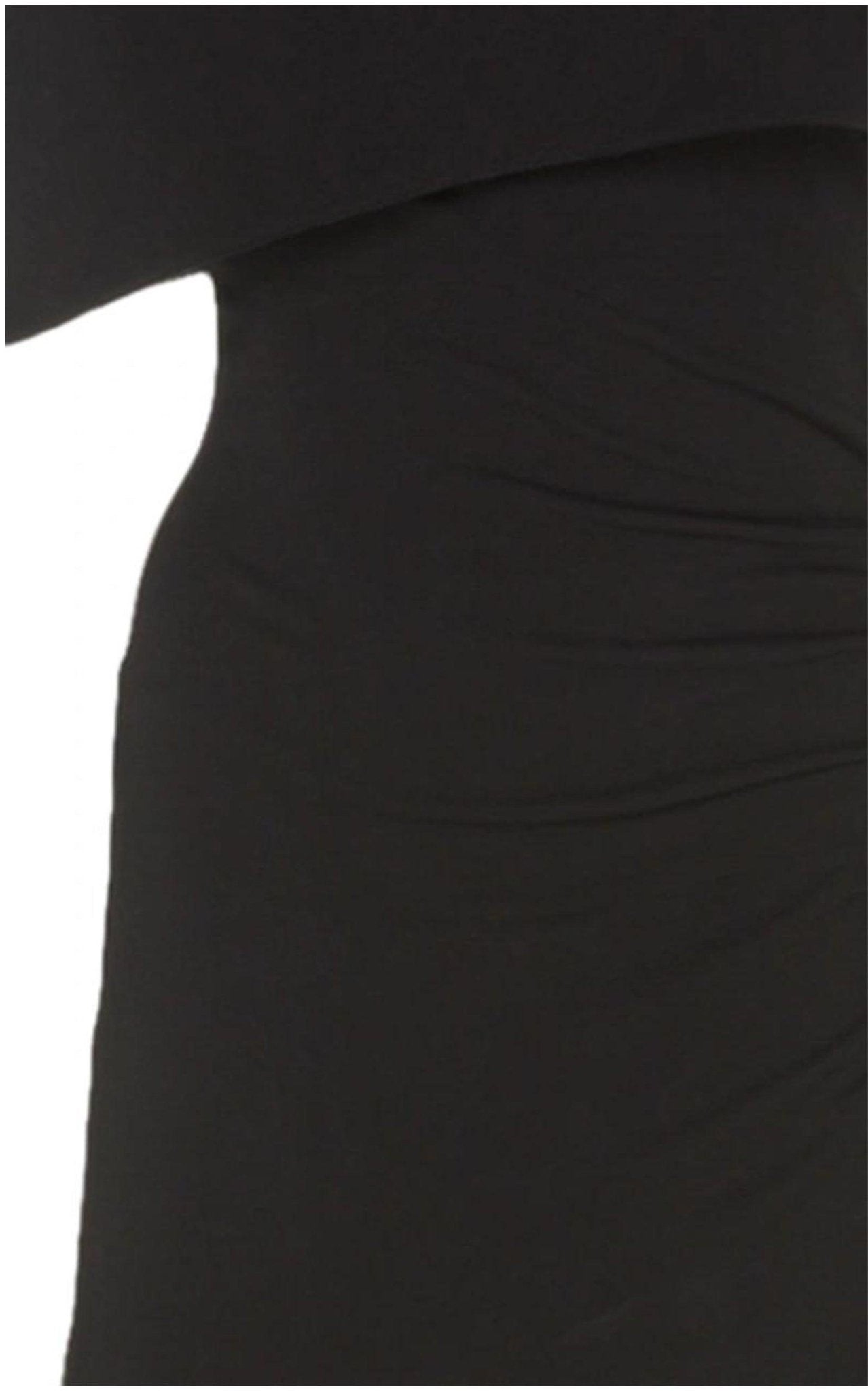 Brandon Maxwell Cape - effect Draped Stretch Jersey Gown - Runway Catalog