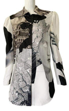 Carven Printed Silk Habotai Shirt - Runway Catalog