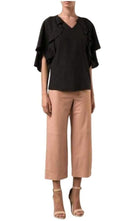 Chloe Beige Leather Cropped Pants - Runway Catalog
