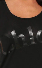 Chloe Black cotton dress - Runway Catalog