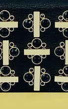 Chloe Black Leather Swarovski Crystal Clutch - Runway Catalog