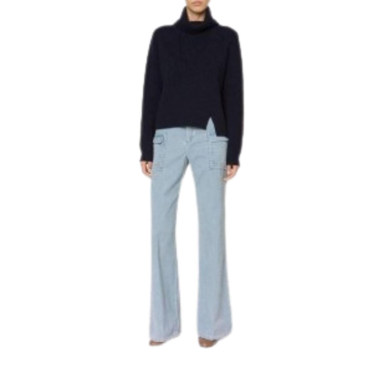 Chloe Corduroy Wide Leg Trousers Pants - Runway Catalog