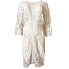 Chloe Crochet Lace Cotton Dress - Runway Catalog