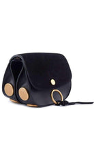 Chloe Kurtis Black Leather and Suede Bag - Runway Catalog
