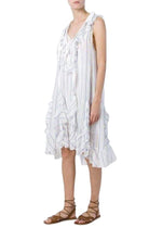 Chloe Ruffled Silk Blend Loose Dress - Runway Catalog