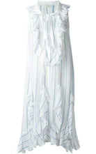 Chloe Ruffled Silk Blend Loose Dress - Runway Catalog
