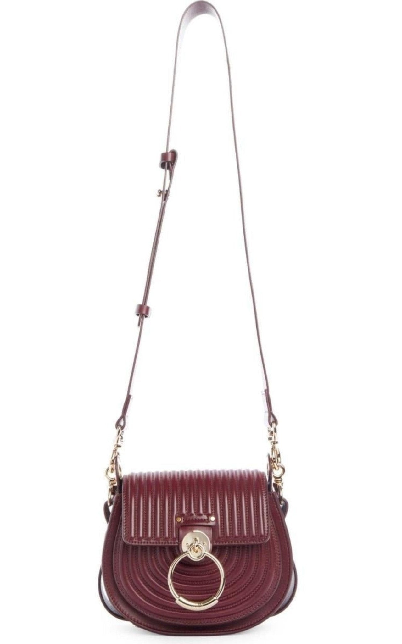 Chloe Small Tess Quilted Leather Crossbody Bag - Runway Catalog