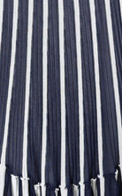 Chloe Vertical Stripe Midi Dress - Runway Catalog