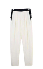 Chloe White Embroidered Cotton Pants - Runway Catalog