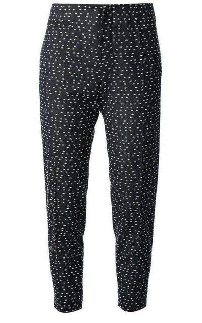 Chloe Wool Blend Pattern Trousers - Runway Catalog