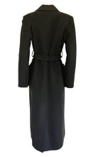 Cult Moda Black Classic Coat with Faux Fur Pockets - Runway Catalog
