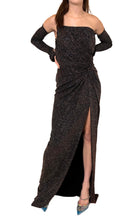 Cult Moda Faux Sleeve Sparkling Prom Gown - Runway Catalog