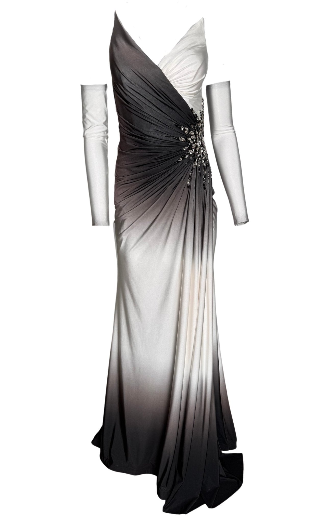 monochrome dress to impress Rhinestone Fuchsia Ombre Party FR 40 Discover designer fashion on opera Elegant Blue Floral Pattern STYLE:A08243036