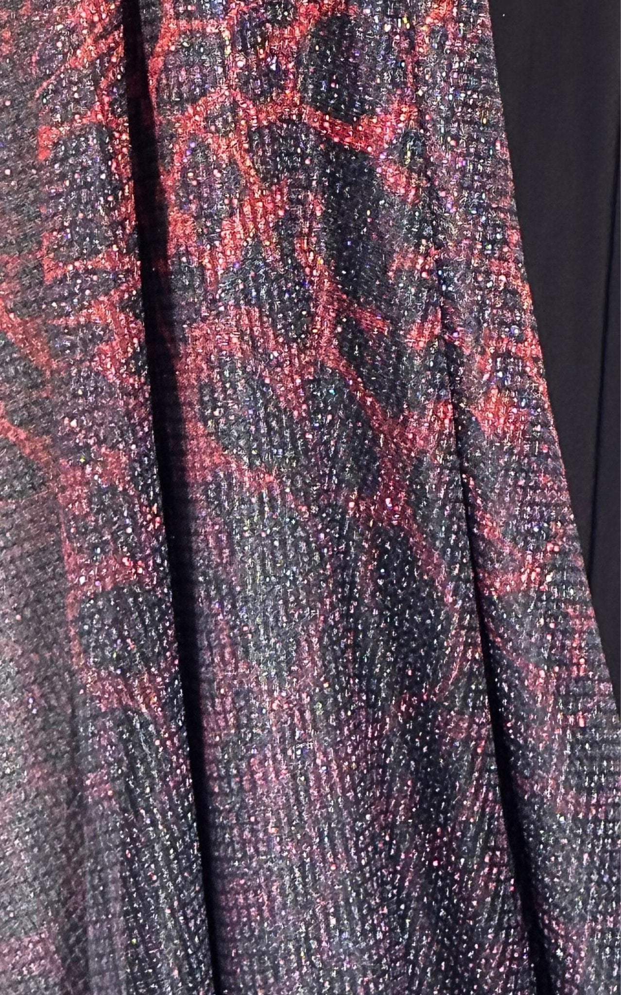 Cult Moda V - neck Leopard Pattern Evening Cocktail Gown - Runway Catalog