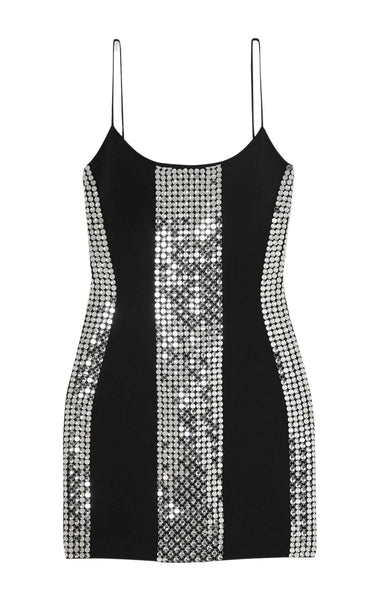 David Koma Crystal Embroidered Cami Mini Dress – Runway Catalog