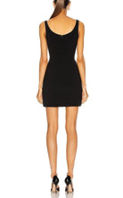 David Koma Patent Leather Corset Mini Dress - Runway Catalog